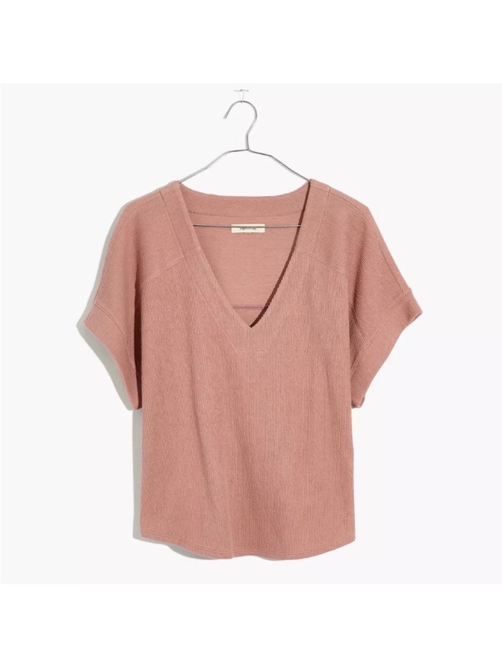 Madewell Cotton Textured Casual Tee Size XXS